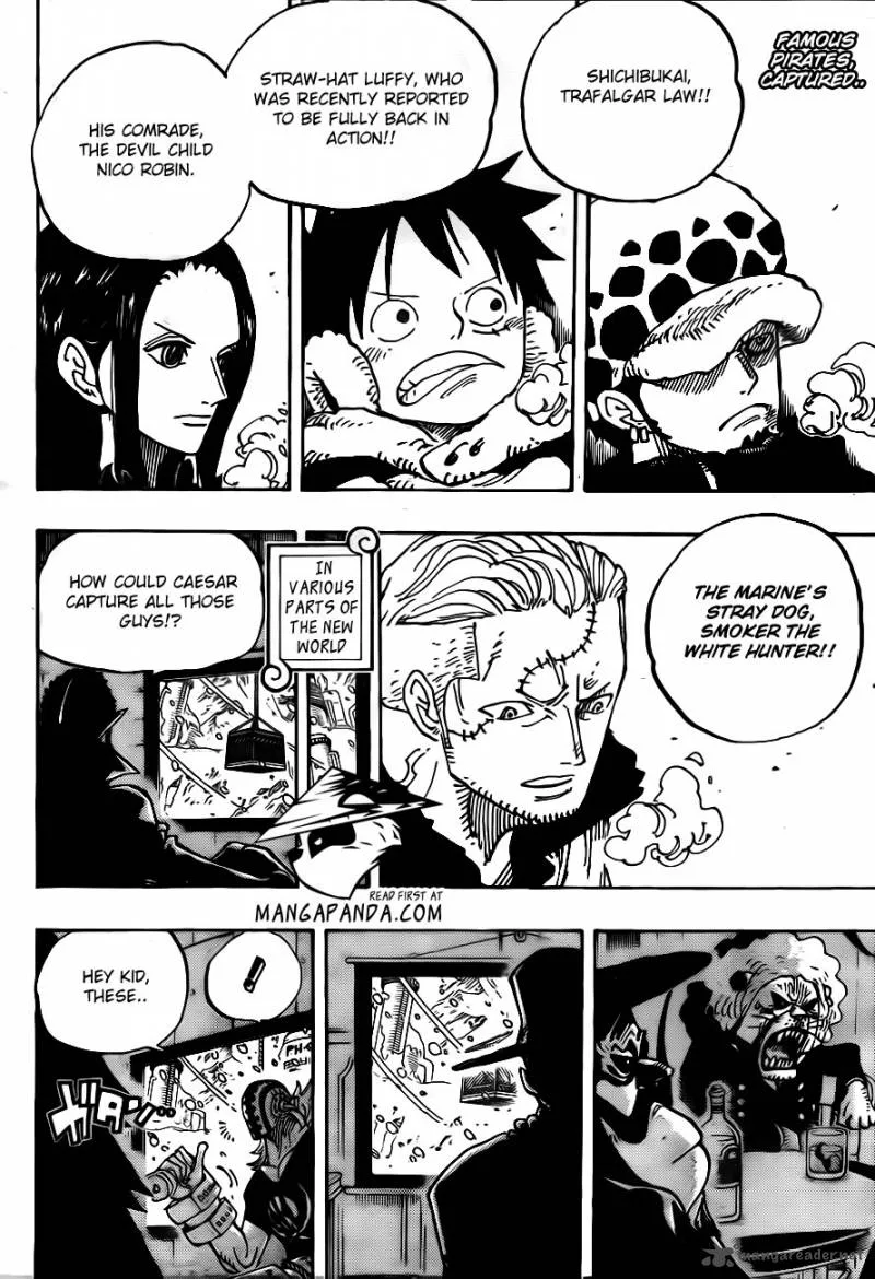 One Piece Chapter 677: Counter Hazard!! – Page 2