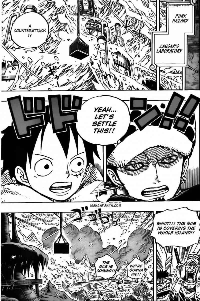One Piece Chapter 677: Counter Hazard!! – Page 6