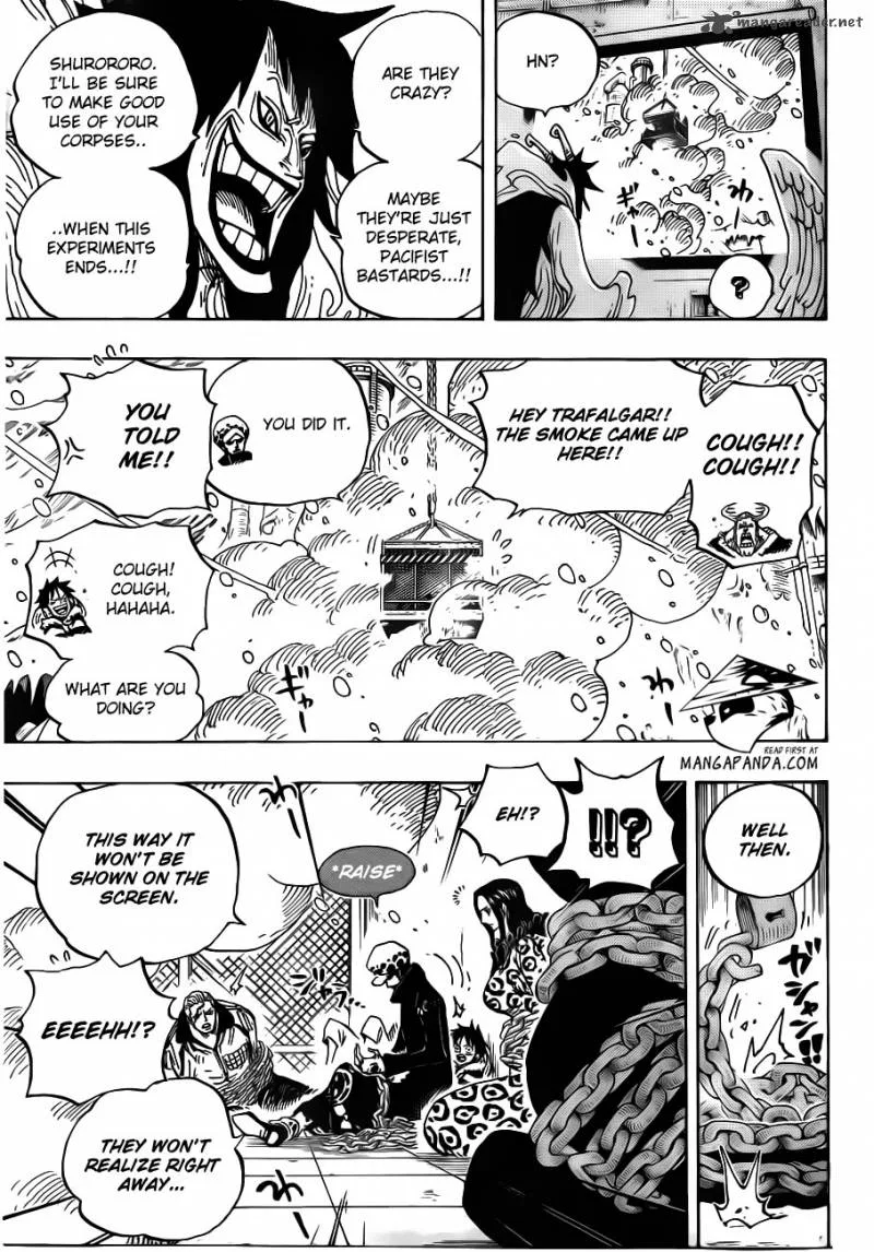 One Piece Chapter 677: Counter Hazard!! – Page 8