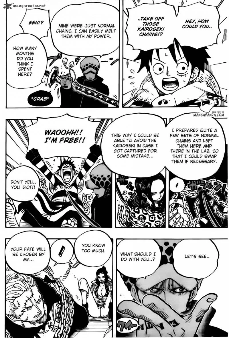 One Piece Chapter 677: Counter Hazard!! – Page 9