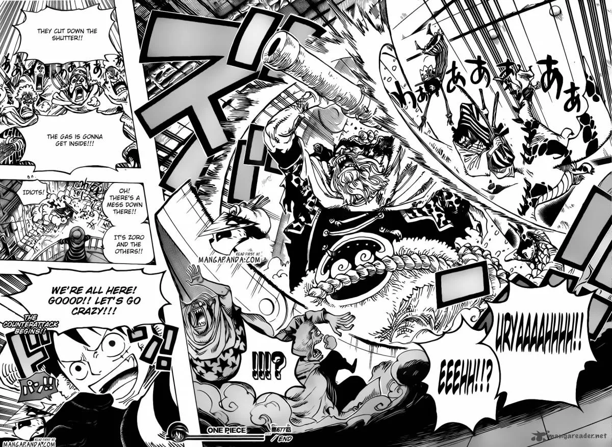 One Piece Chapter 677: Counter Hazard!! – Page 16