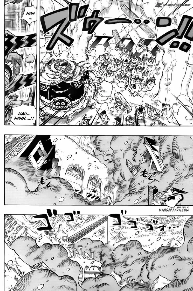 One Piece Chapter 678: Inside the lab, lobby of building A – Page 6
