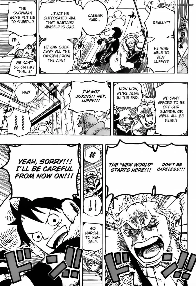 One Piece Chapter 678: Inside the lab, lobby of building A – Page 16