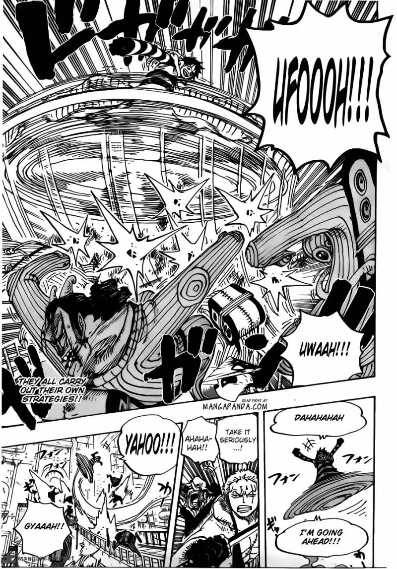 One Piece Chapter 678: Inside the lab, lobby of building A – Page 18