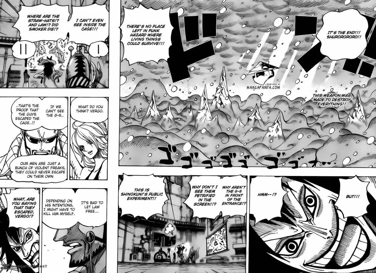 One Piece Chapter 679: Determination G-5 – Page 4