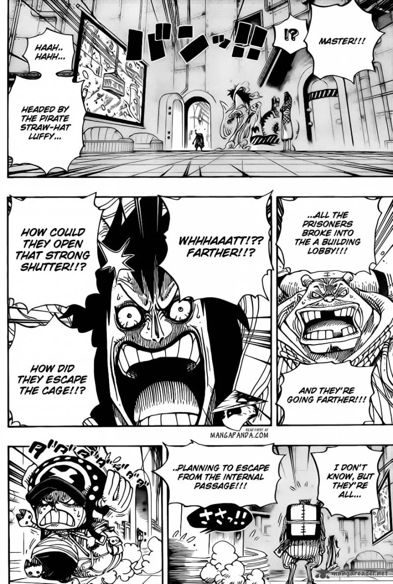 One Piece Chapter 679: Determination G-5 – Page 5