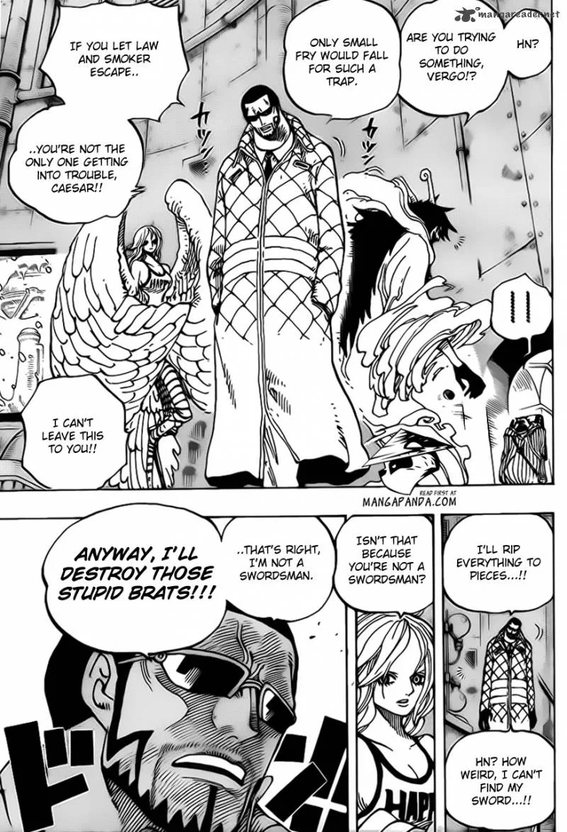 One Piece Chapter 679: Determination G-5 – Page 8