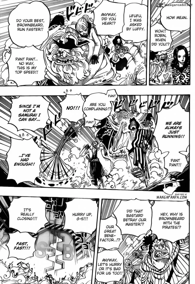 One Piece Chapter 679: Determination G-5 – Page 16