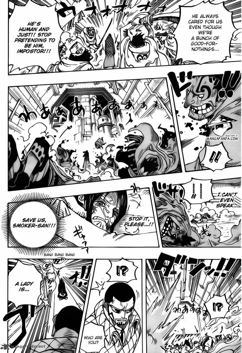 One Piece Chapter 680: Captain of the Marine's G-5, Kichiku no Vergo – Page 17