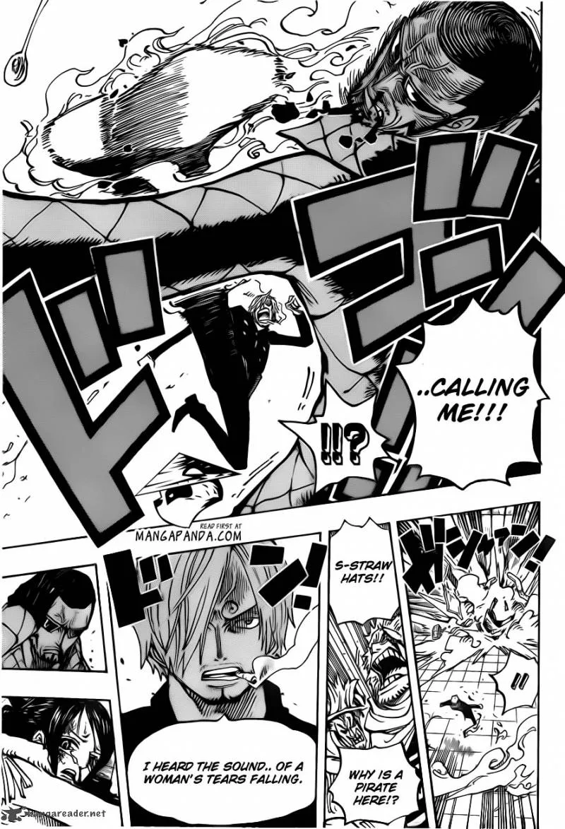 One Piece Chapter 680: Captain of the Marine's G-5, Kichiku no Vergo – Page 18