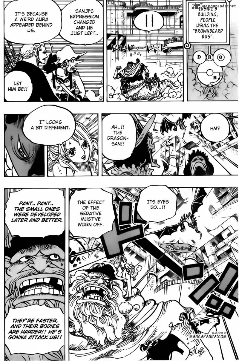 One Piece Chapter 680: Captain of the Marine's G-5, Kichiku no Vergo – Page 19