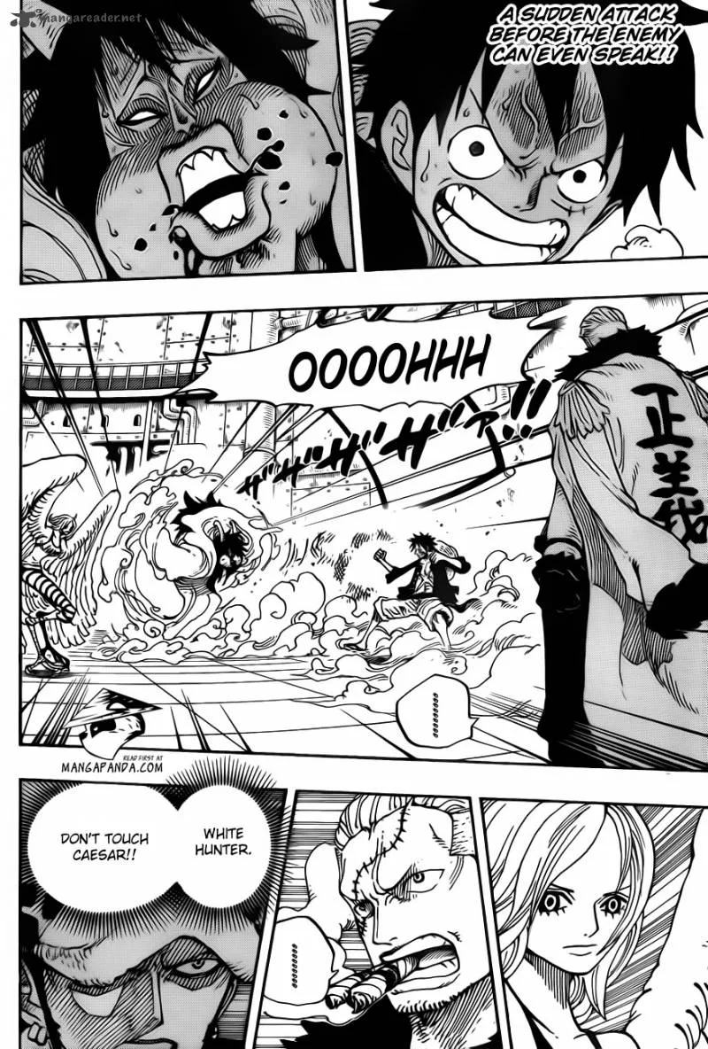 One Piece Chapter 681: Luffy vs. Master – Page 2