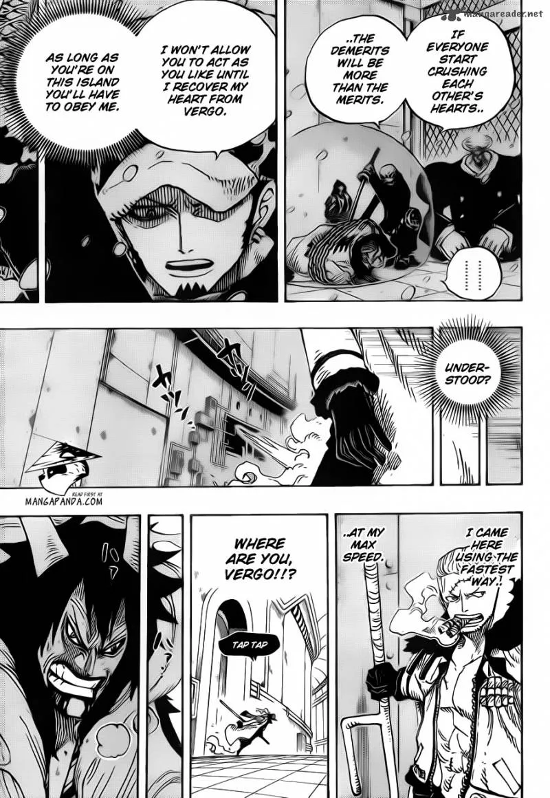 One Piece Chapter 681: Luffy vs. Master – Page 3