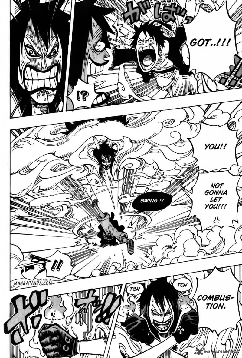 One Piece Chapter 681: Luffy vs. Master – Page 4