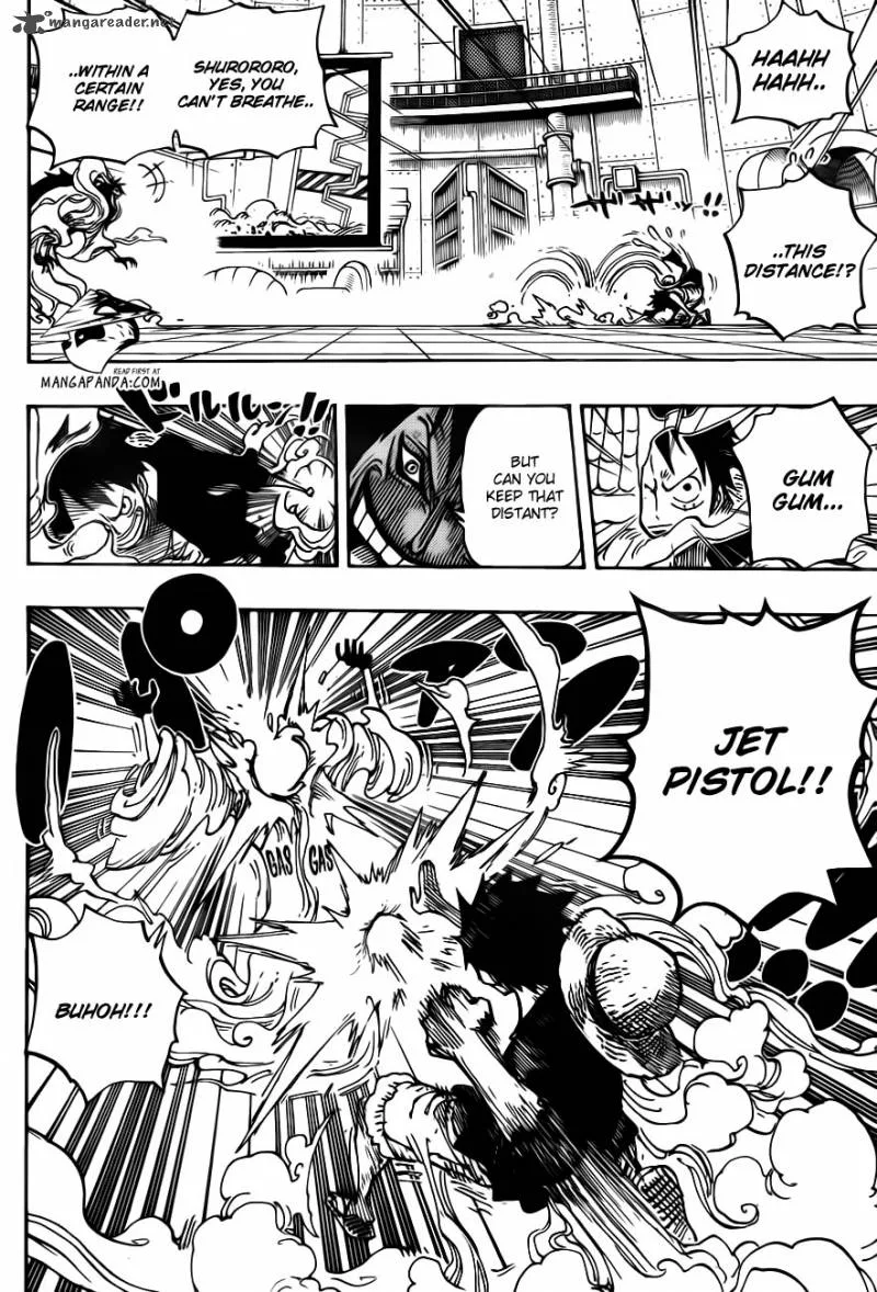 One Piece Chapter 681: Luffy vs. Master – Page 8