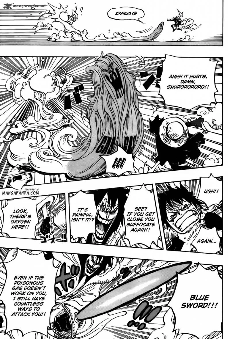 One Piece Chapter 681: Luffy vs. Master – Page 9