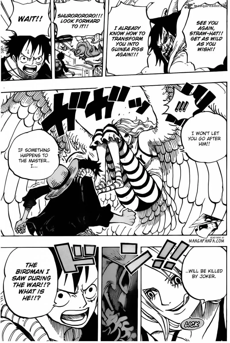 One Piece Chapter 681: Luffy vs. Master – Page 13