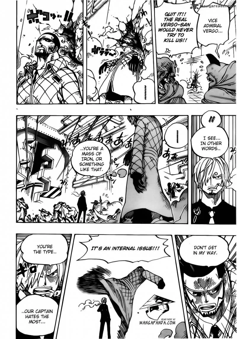 One Piece Chapter 681: Luffy vs. Master – Page 16