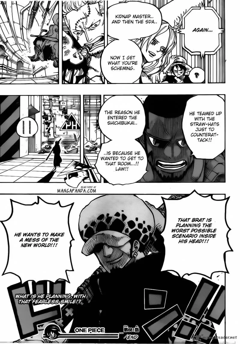 One Piece Chapter 681: Luffy vs. Master – Page 19