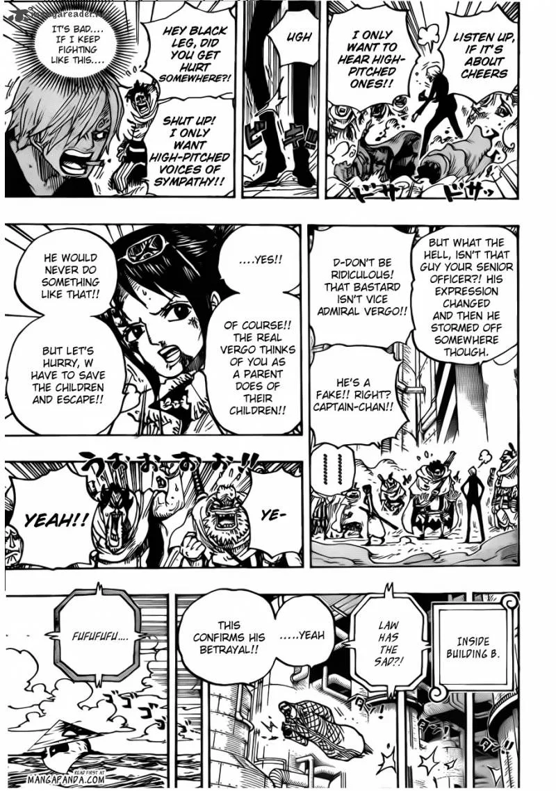 One Piece Chapter 682: Mastermind – Page 7