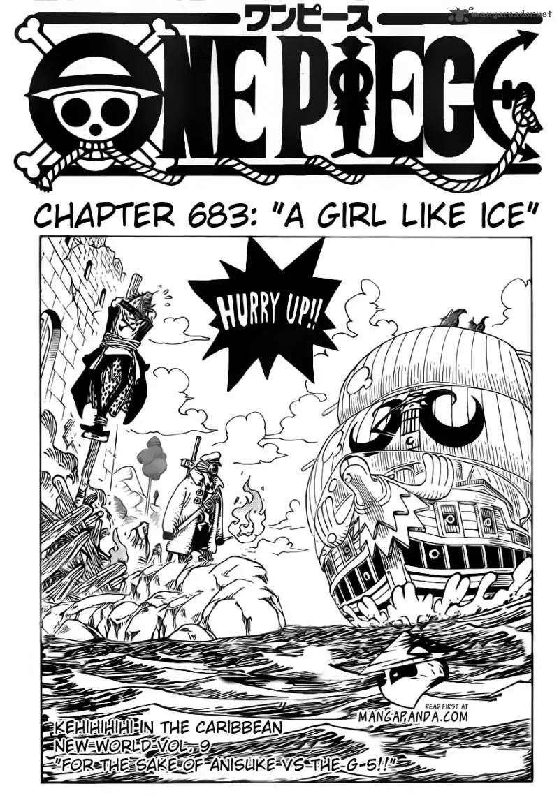 One Piece Chapter 683: A girl like ice – Page 3