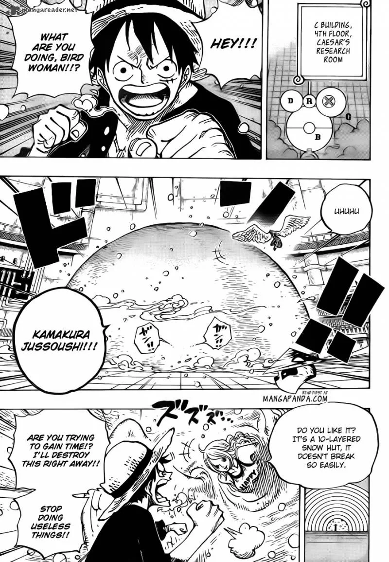 One Piece Chapter 683: A girl like ice – Page 5