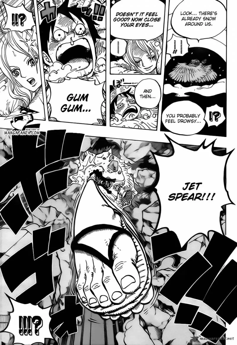 One Piece Chapter 683: A girl like ice – Page 7