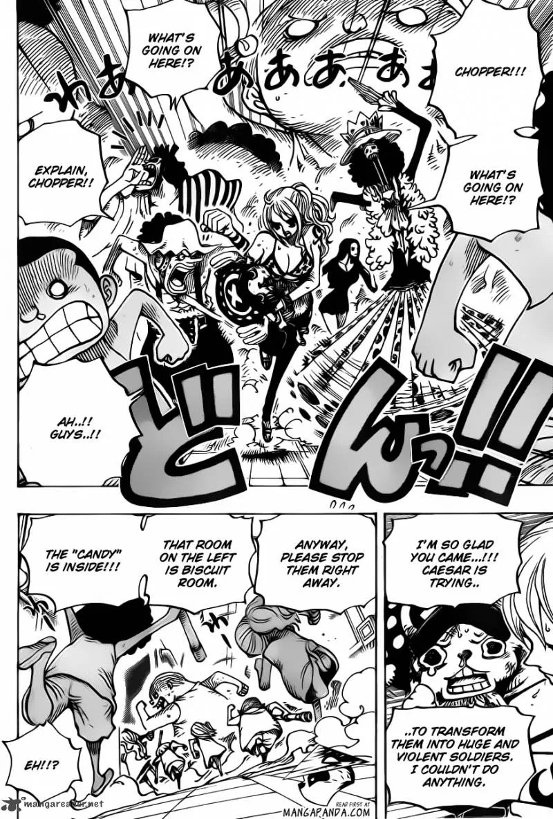 One Piece Chapter 683: A girl like ice – Page 12