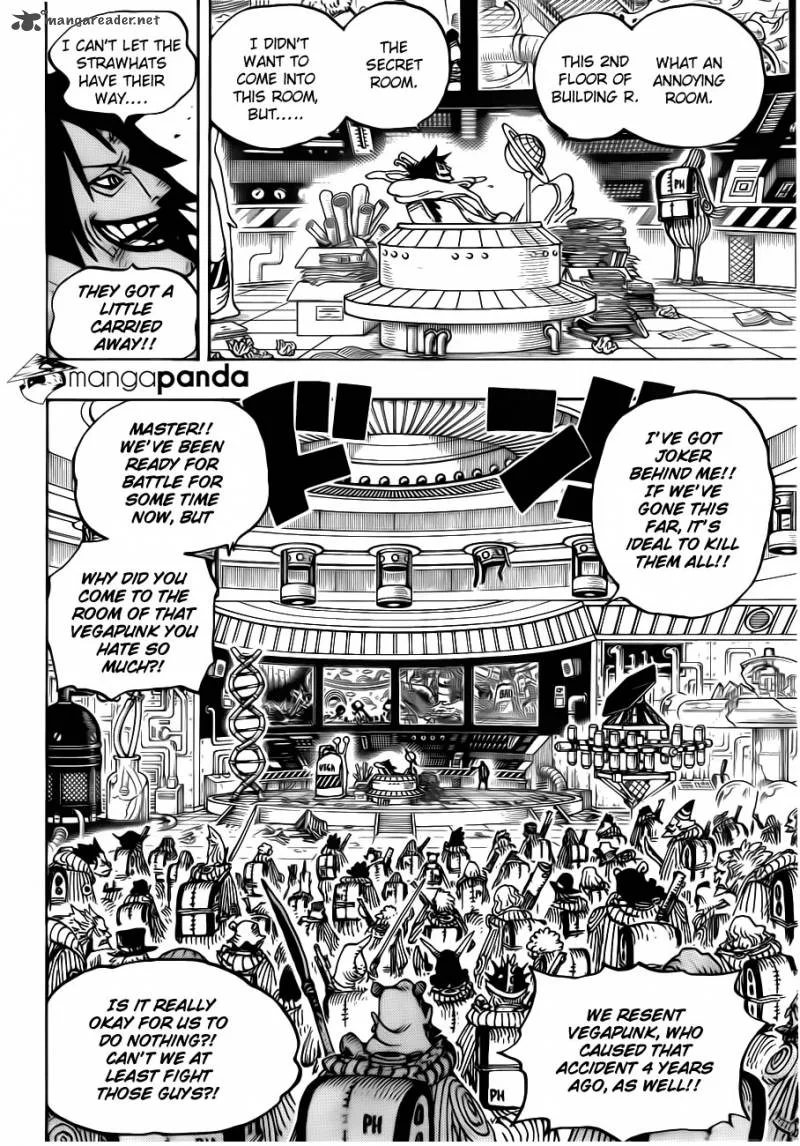 One Piece Chapter 684: Stop it, Vegapunk – Page 12