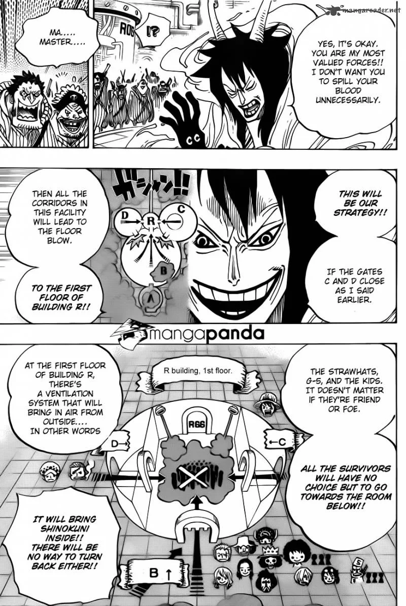 One Piece Chapter 684: Stop it, Vegapunk – Page 13