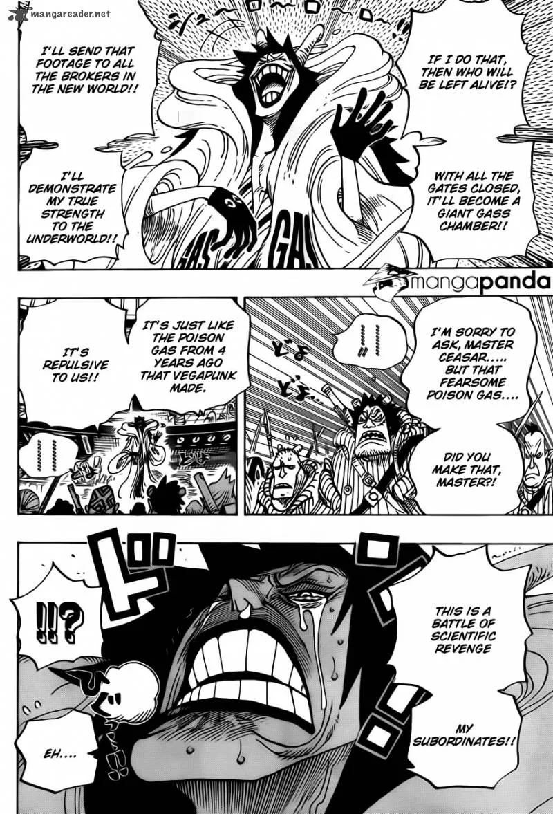 One Piece Chapter 684: Stop it, Vegapunk – Page 14