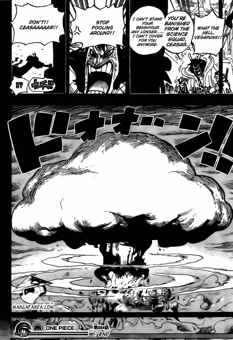 One Piece Chapter 684: Stop it, Vegapunk – Page 18