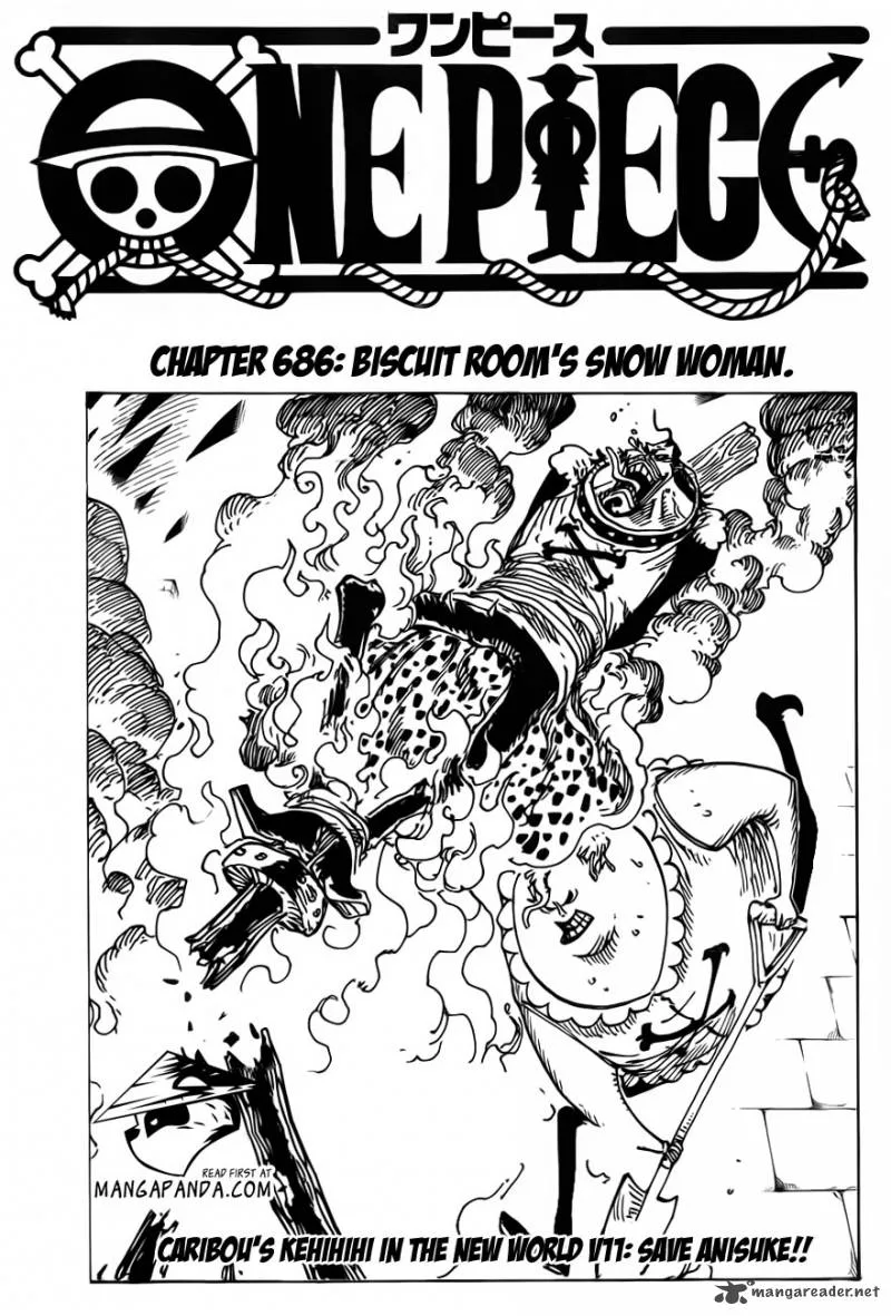 One Piece Chapter 686: Biscuit Room’s Snow woman. – Page 3