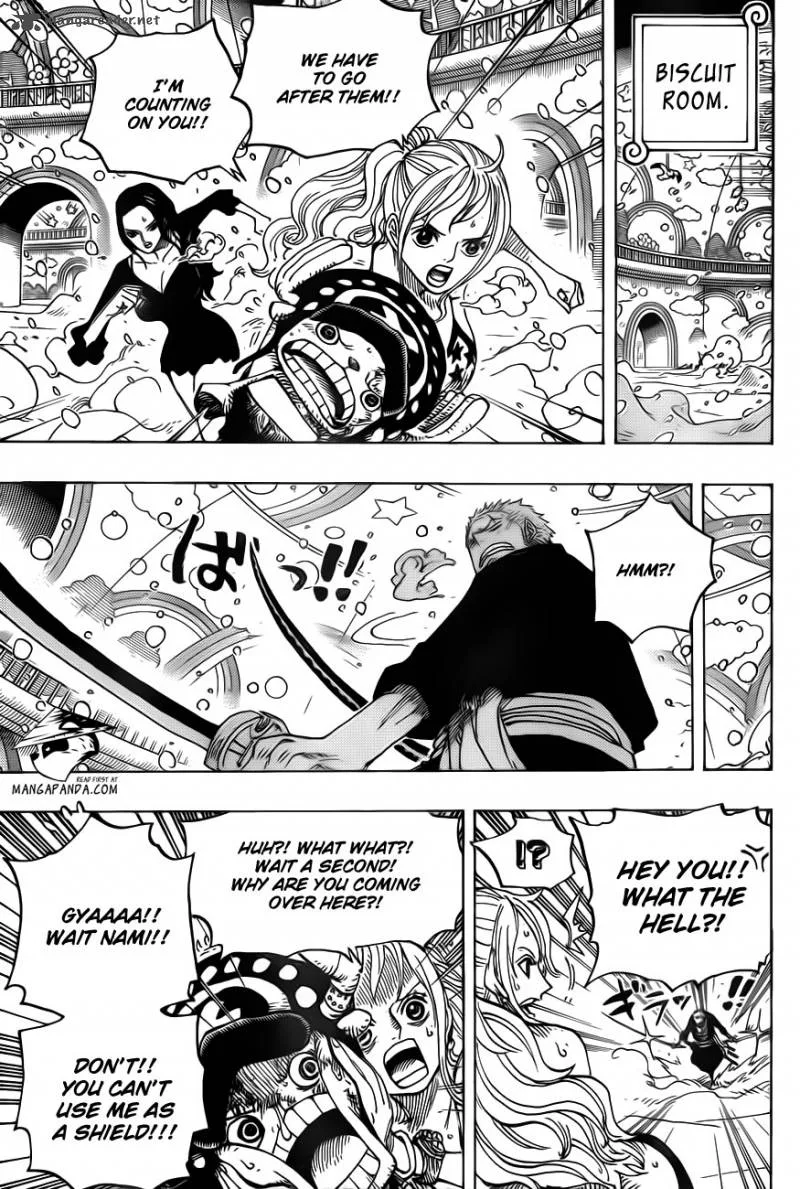 One Piece Chapter 686: Biscuit Room’s Snow woman. – Page 9