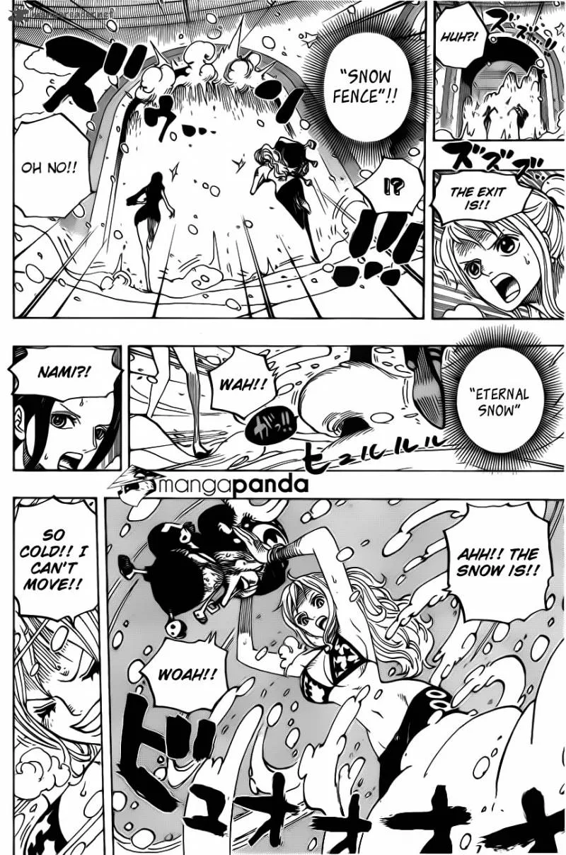 One Piece Chapter 686: Biscuit Room’s Snow woman. – Page 12
