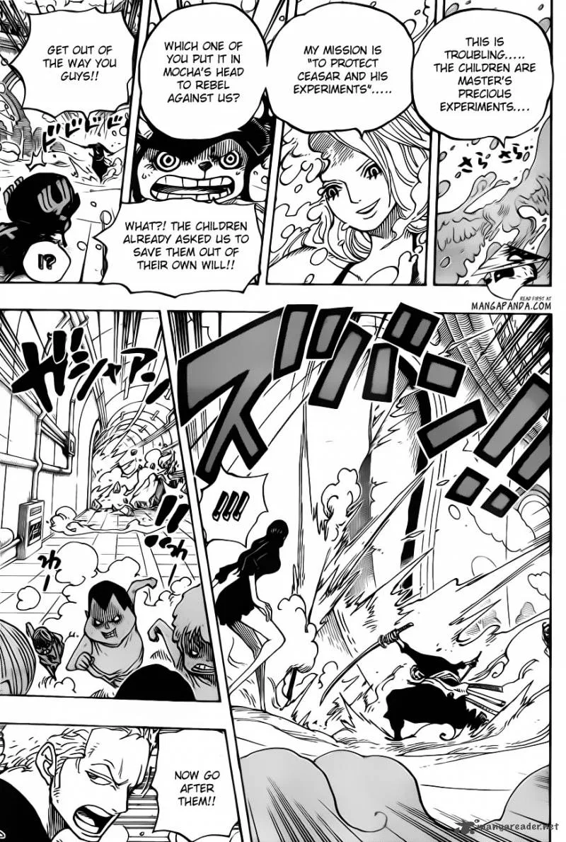 One Piece Chapter 686: Biscuit Room’s Snow woman. – Page 15