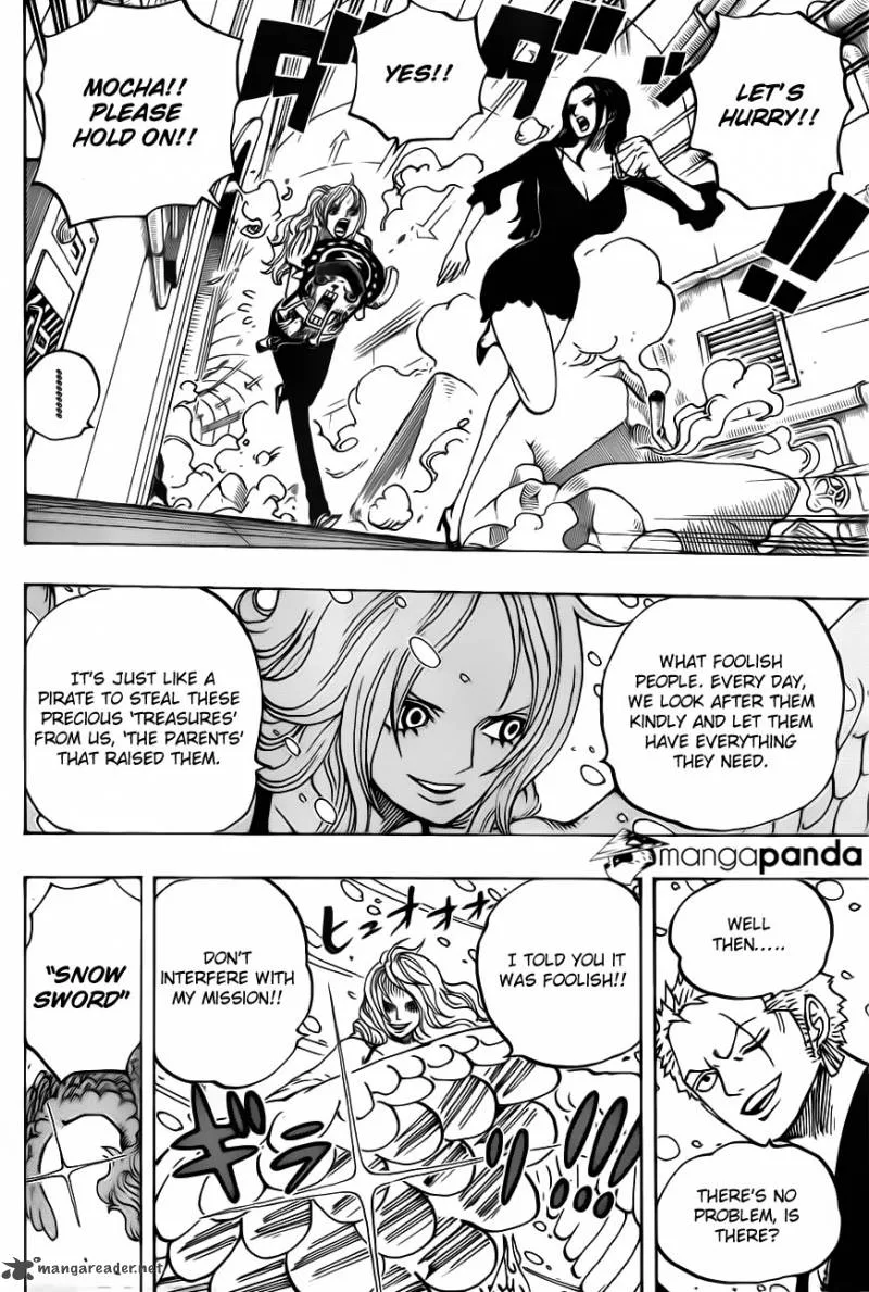 One Piece Chapter 686: Biscuit Room’s Snow woman. – Page 16