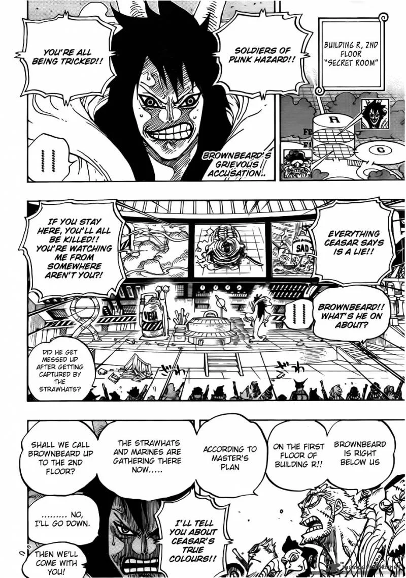 One Piece Chapter 689: An island that doesn’t seem to be there. – Page 4