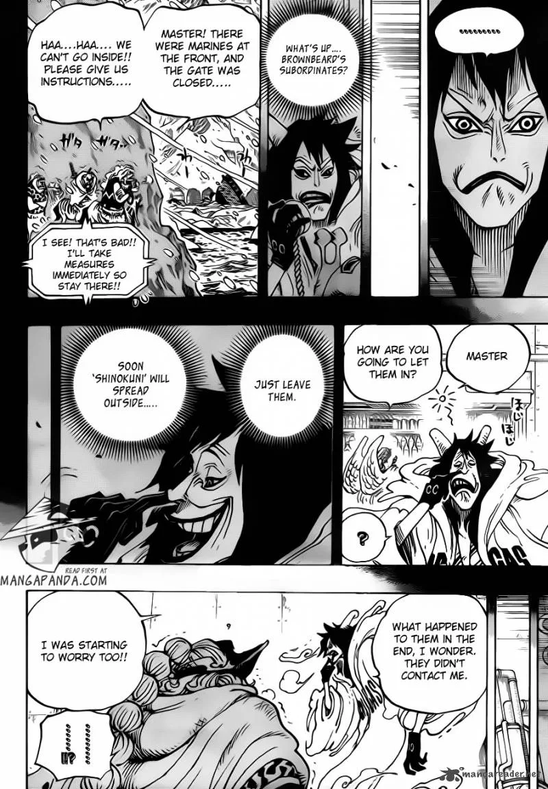 One Piece Chapter 689: An island that doesn’t seem to be there. – Page 6