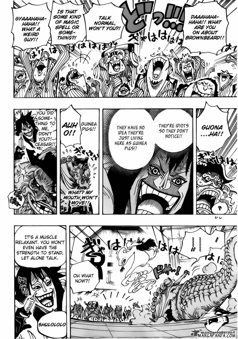 One Piece Chapter 689: An island that doesn’t seem to be there. – Page 8