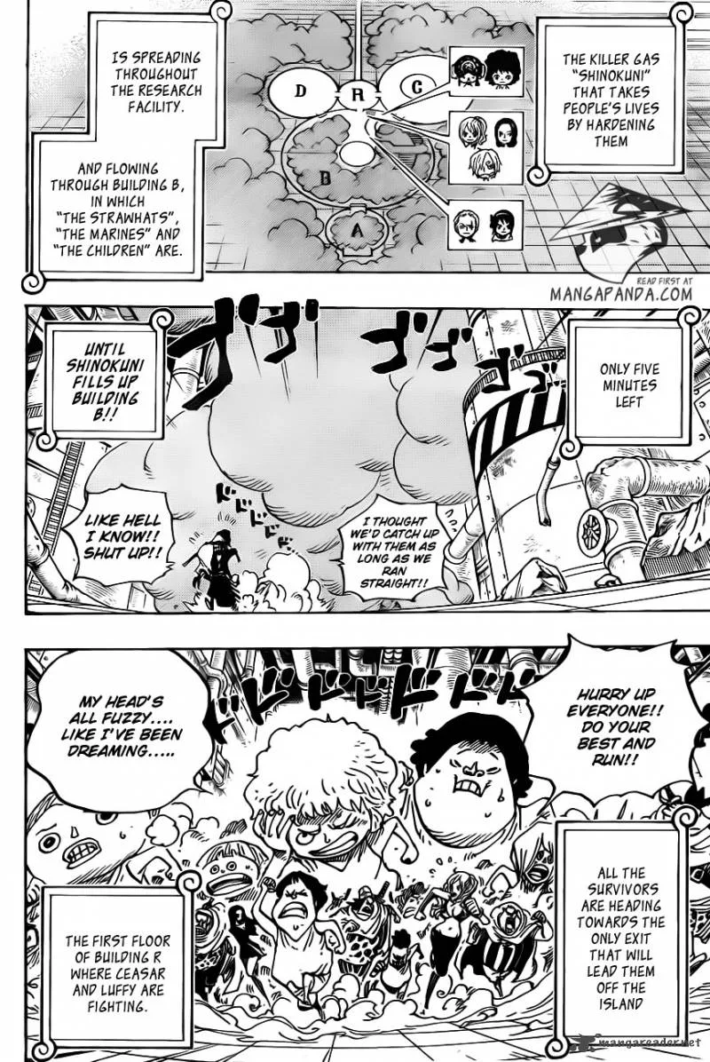 One Piece Chapter 690: SAD – Page 8