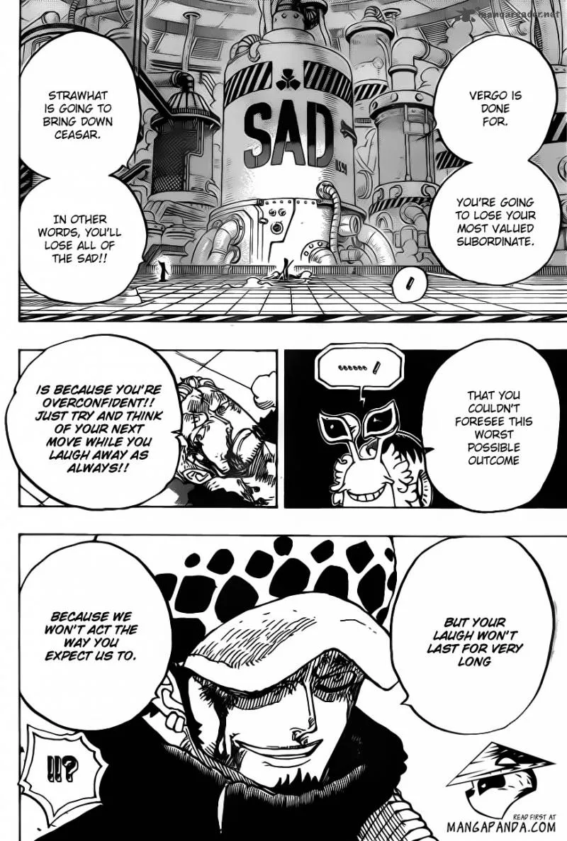 One Piece Chapter 690: SAD – Page 16