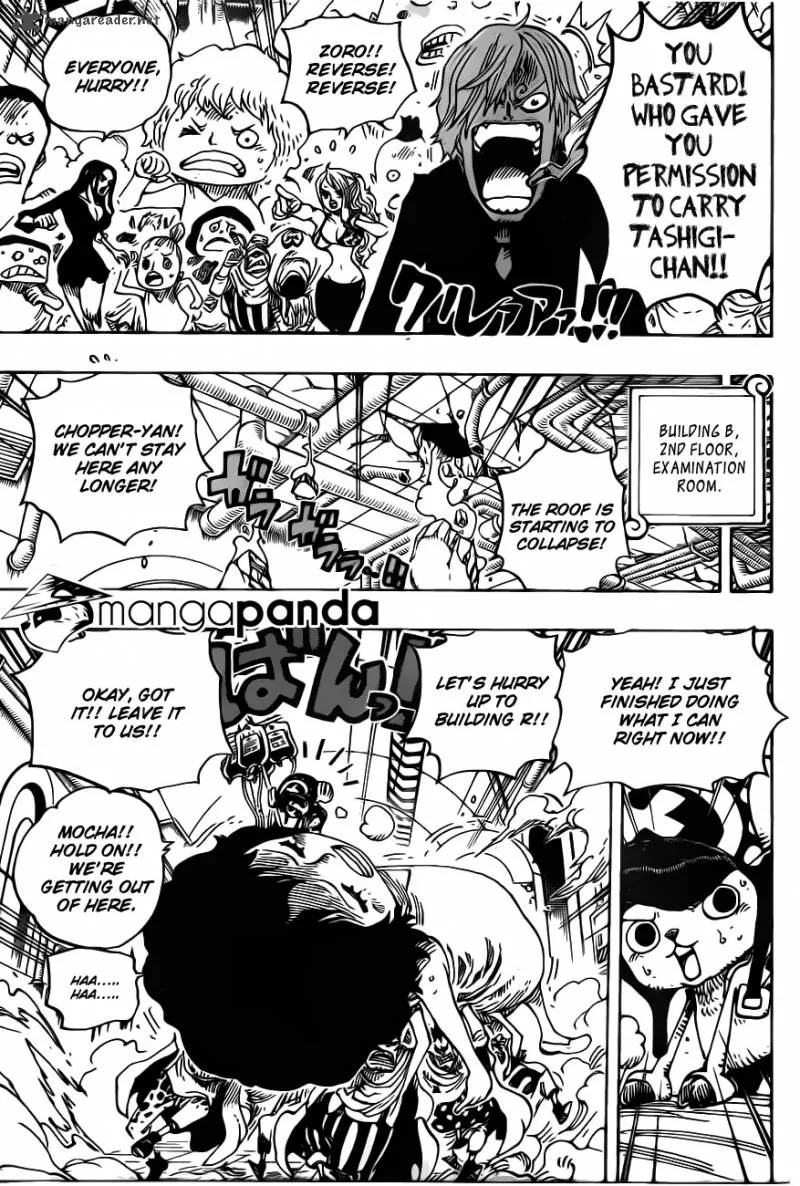 One Piece Chapter 691: The king of the land of death. – Page 5