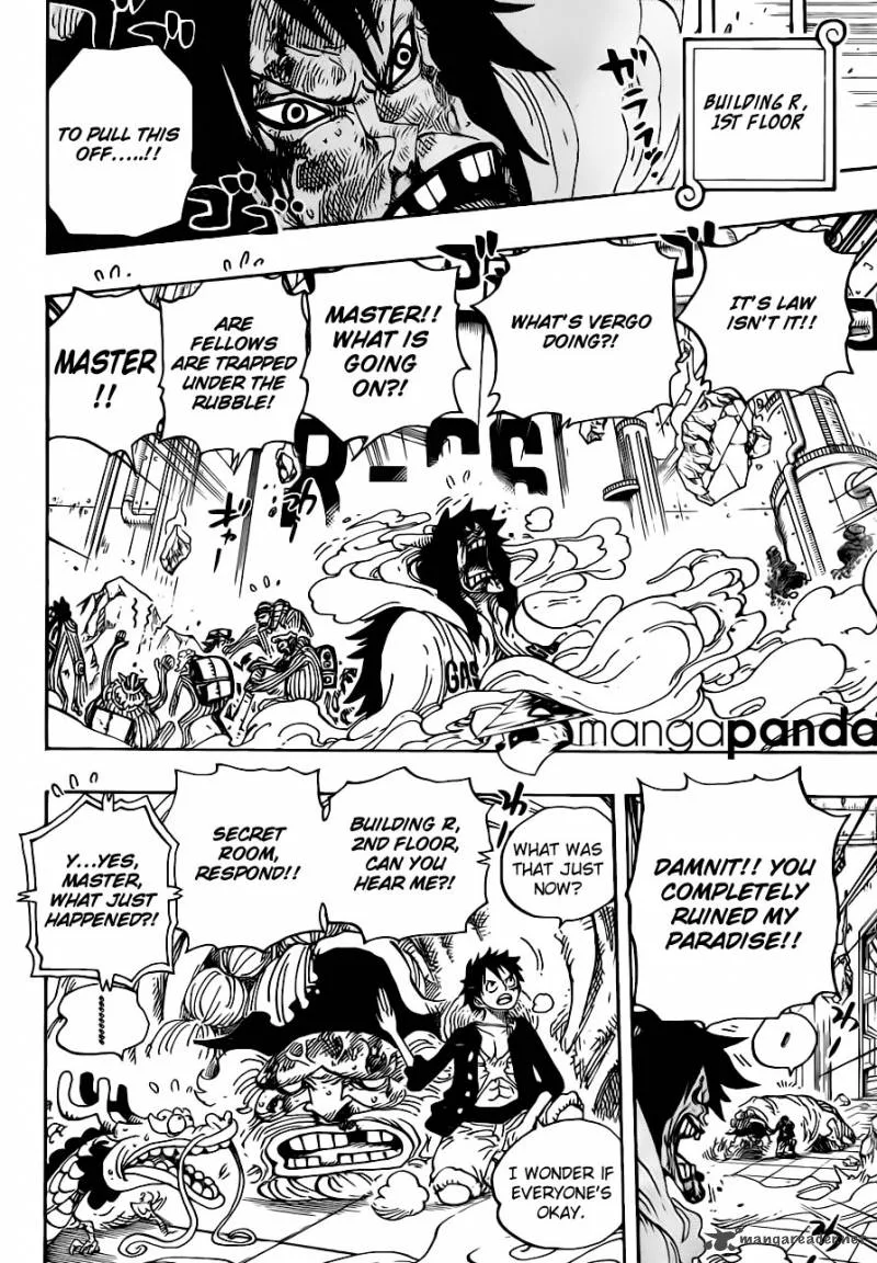 One Piece Chapter 691: The king of the land of death. – Page 8