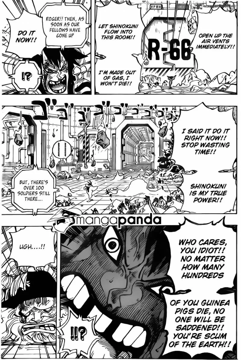 One Piece Chapter 691: The king of the land of death. – Page 9