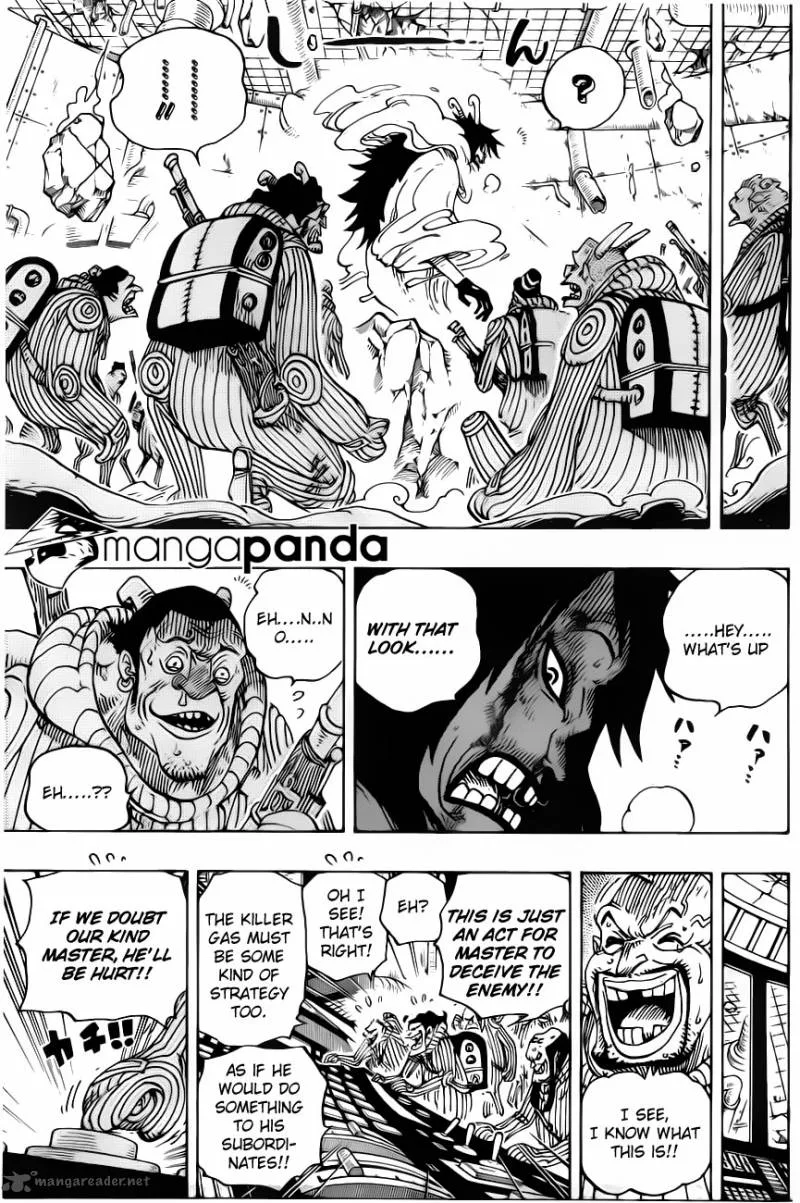 One Piece Chapter 691: The king of the land of death. – Page 11
