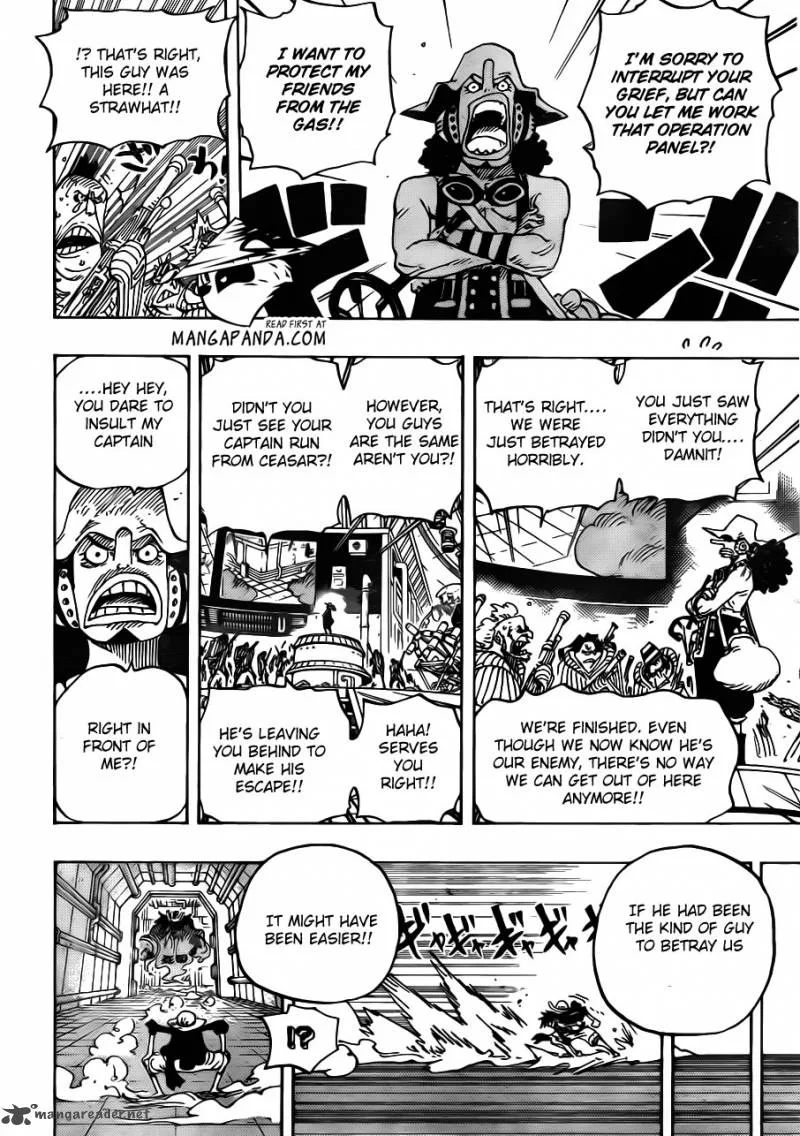 One Piece Chapter 691: The king of the land of death. – Page 15