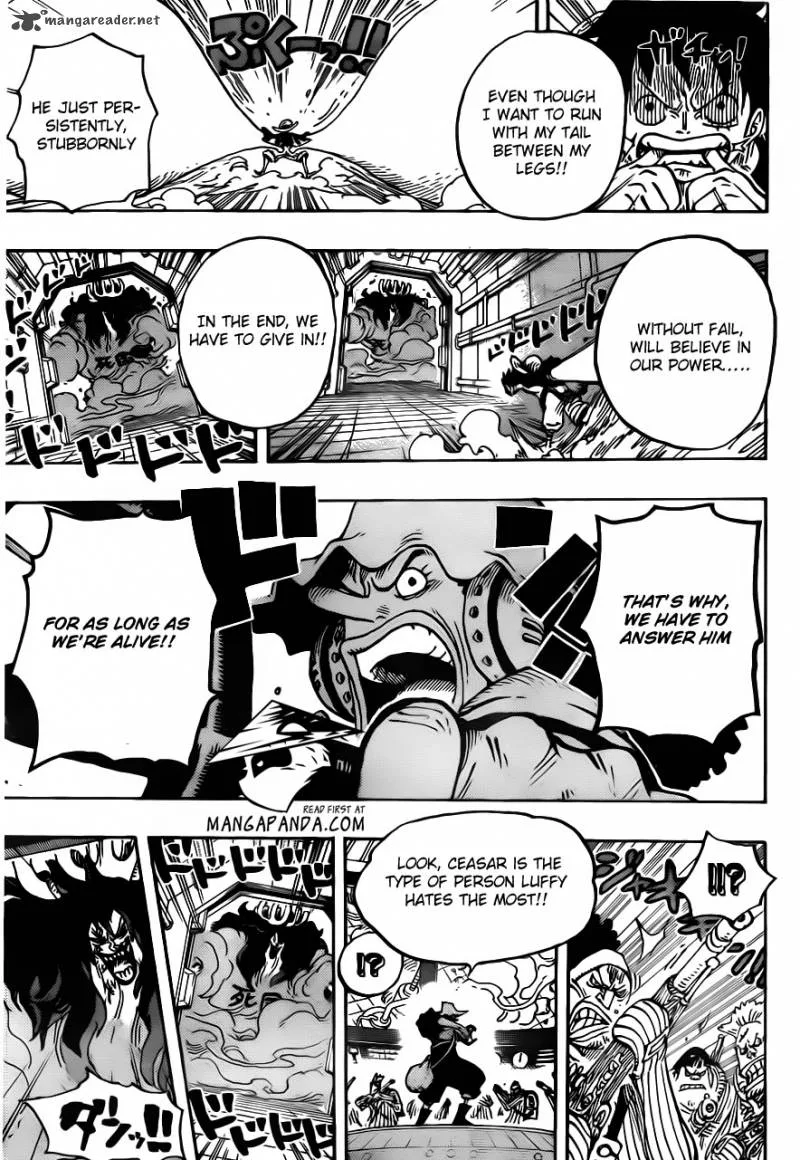 One Piece Chapter 691: The king of the land of death. – Page 16
