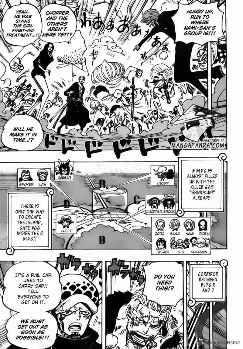 One Piece Chapter 692: The killer from Dressrosa – Page 12