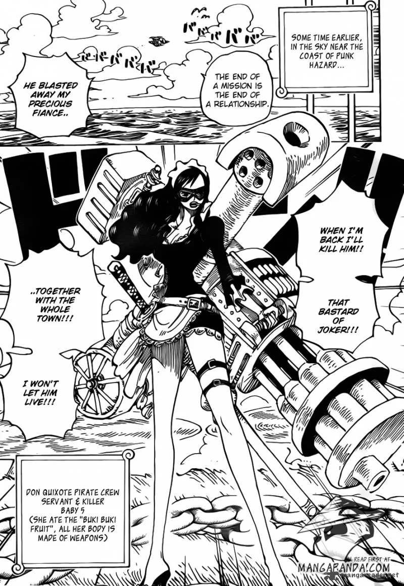 One Piece Chapter 692: The killer from Dressrosa – Page 14